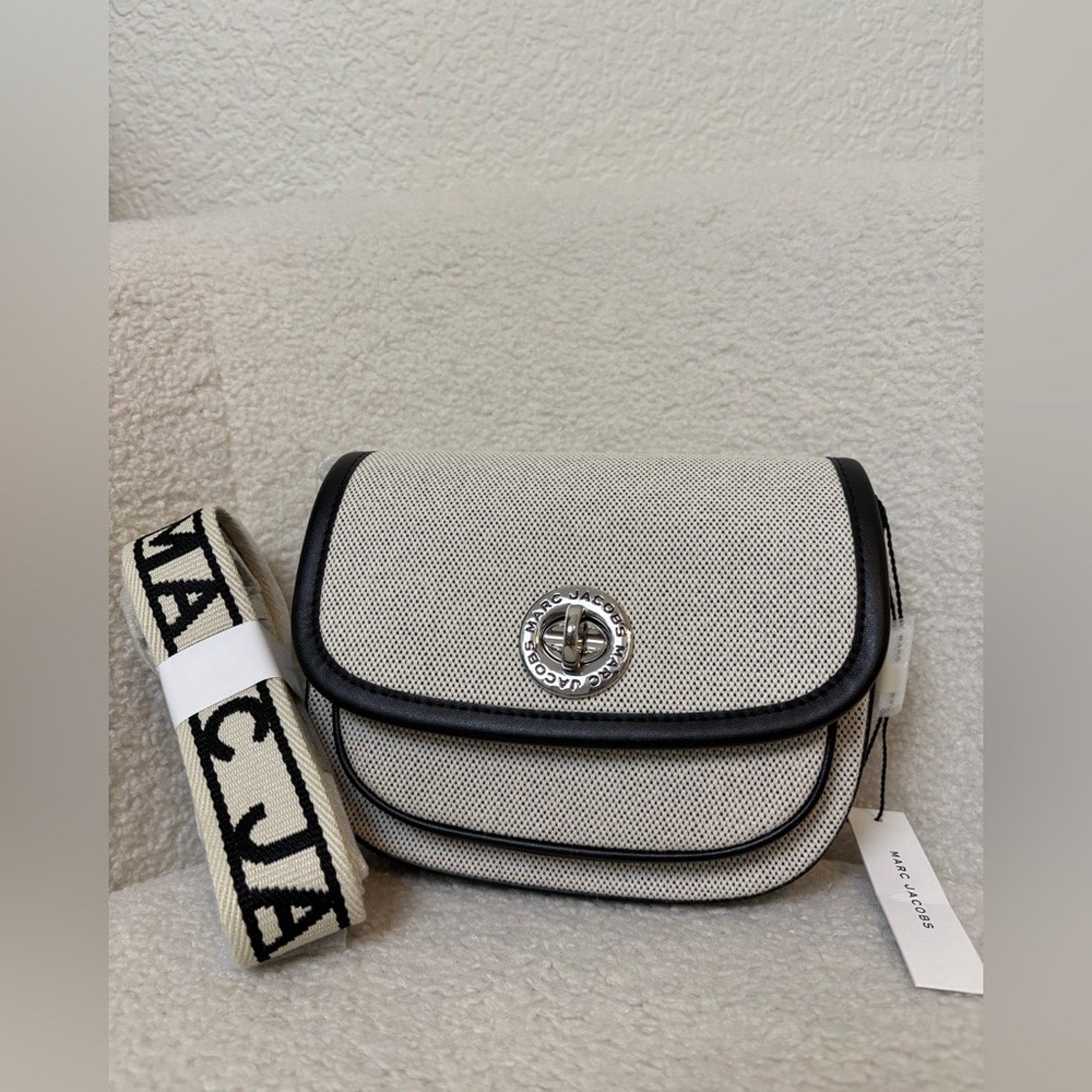 Marc Jacobs Turnlock Logo Crossbody Bag small