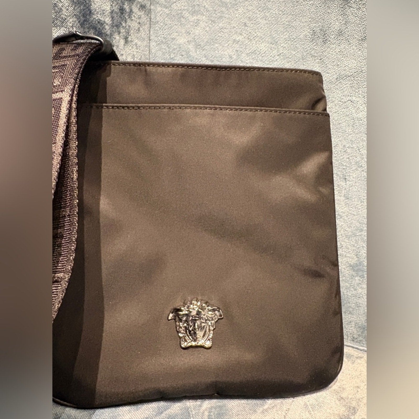 Versace Versace Medusa Nylon Shoulder