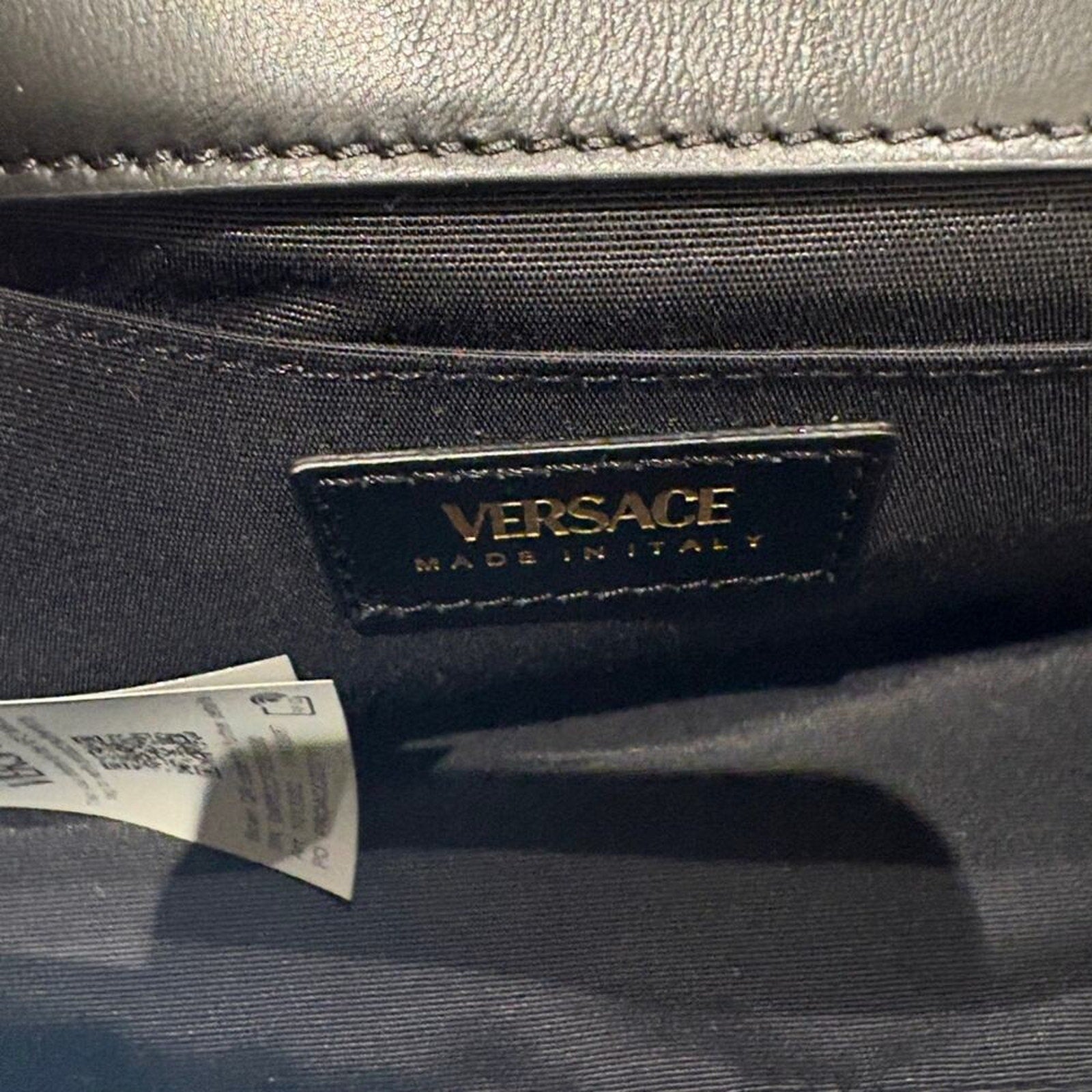 Versace Medusa Black and Gold Women's Bag NWT
