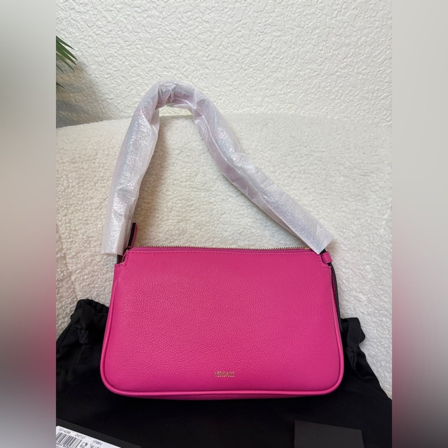 Versace Pink Medusa Shoulder Bag
