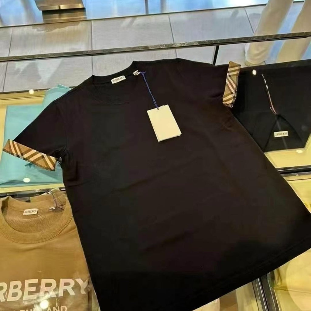 Burberry Unisex oversized unisex Black T-Shirt
