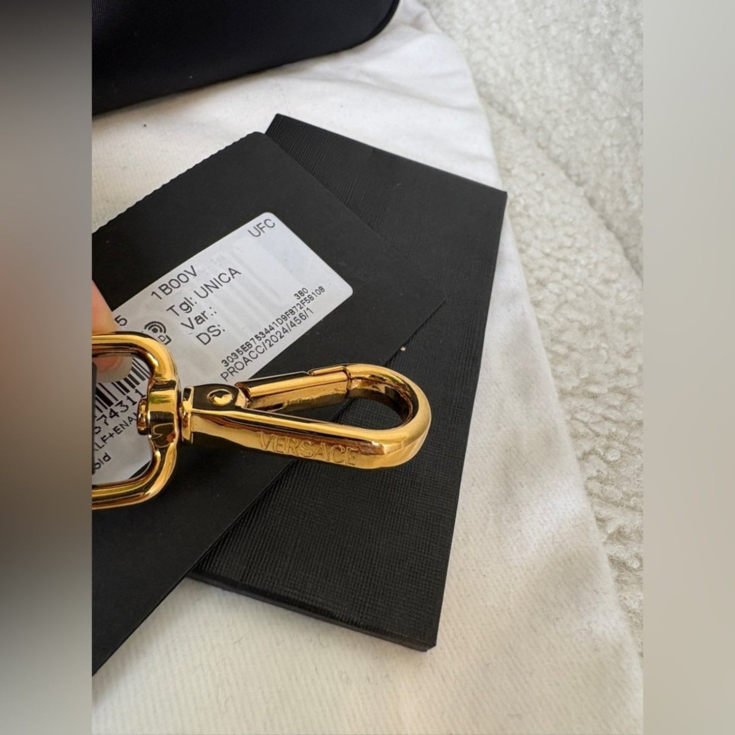 Versace Medusa Black and Gold Women's crossbody/shoulder bag