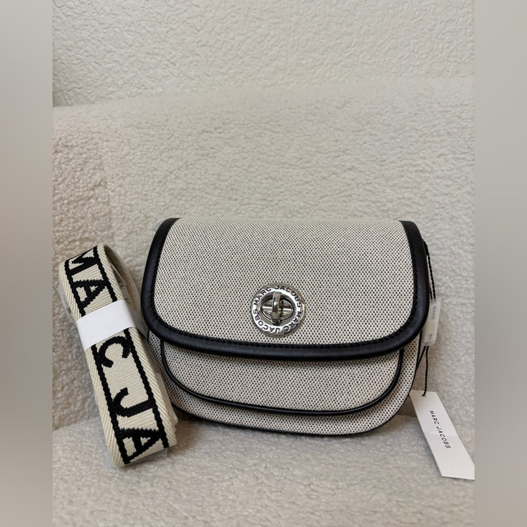 Marc Jacobs Turnlock Logo Crossbody Bag small