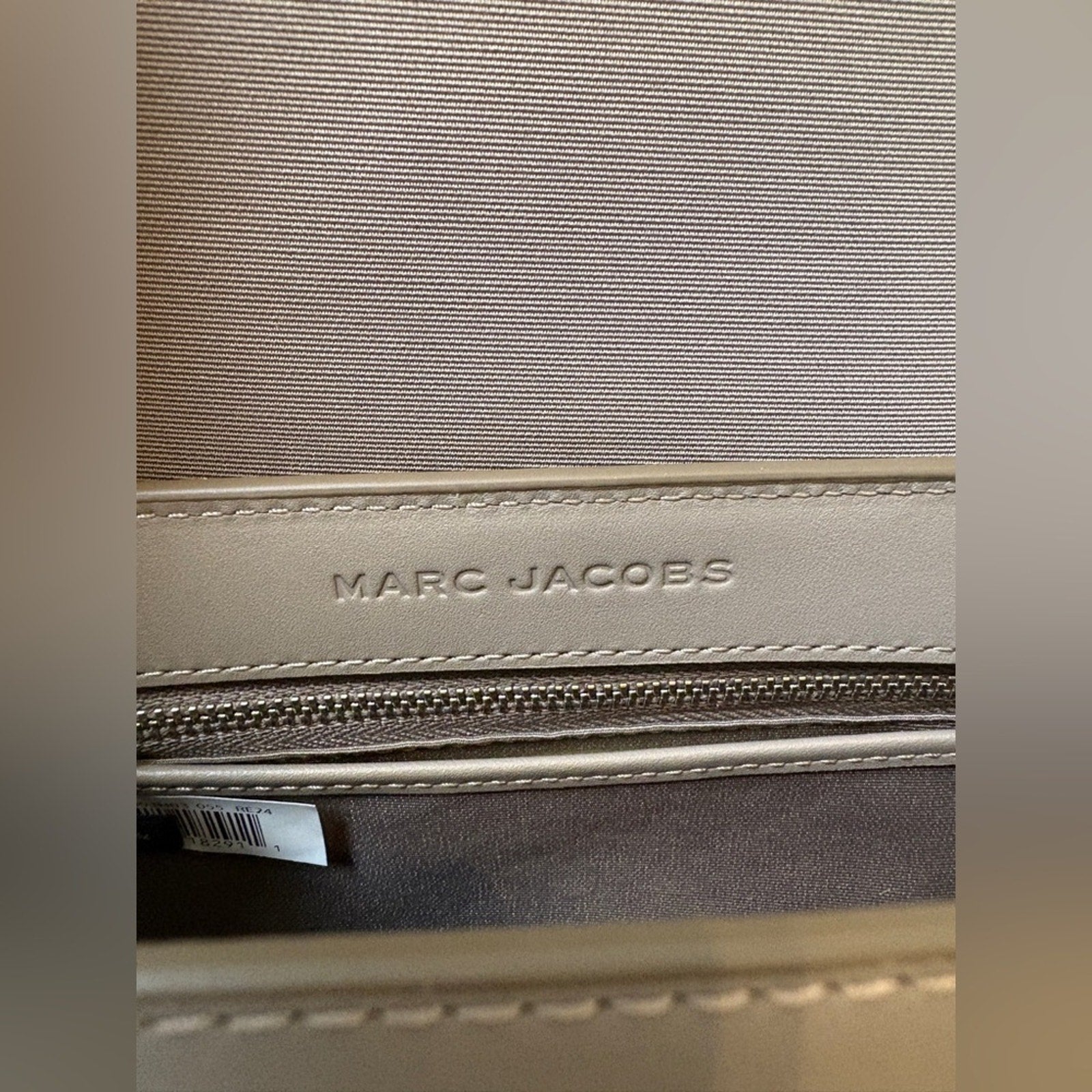Marc Jacobs Covered J Marc Saddle Bag grey
