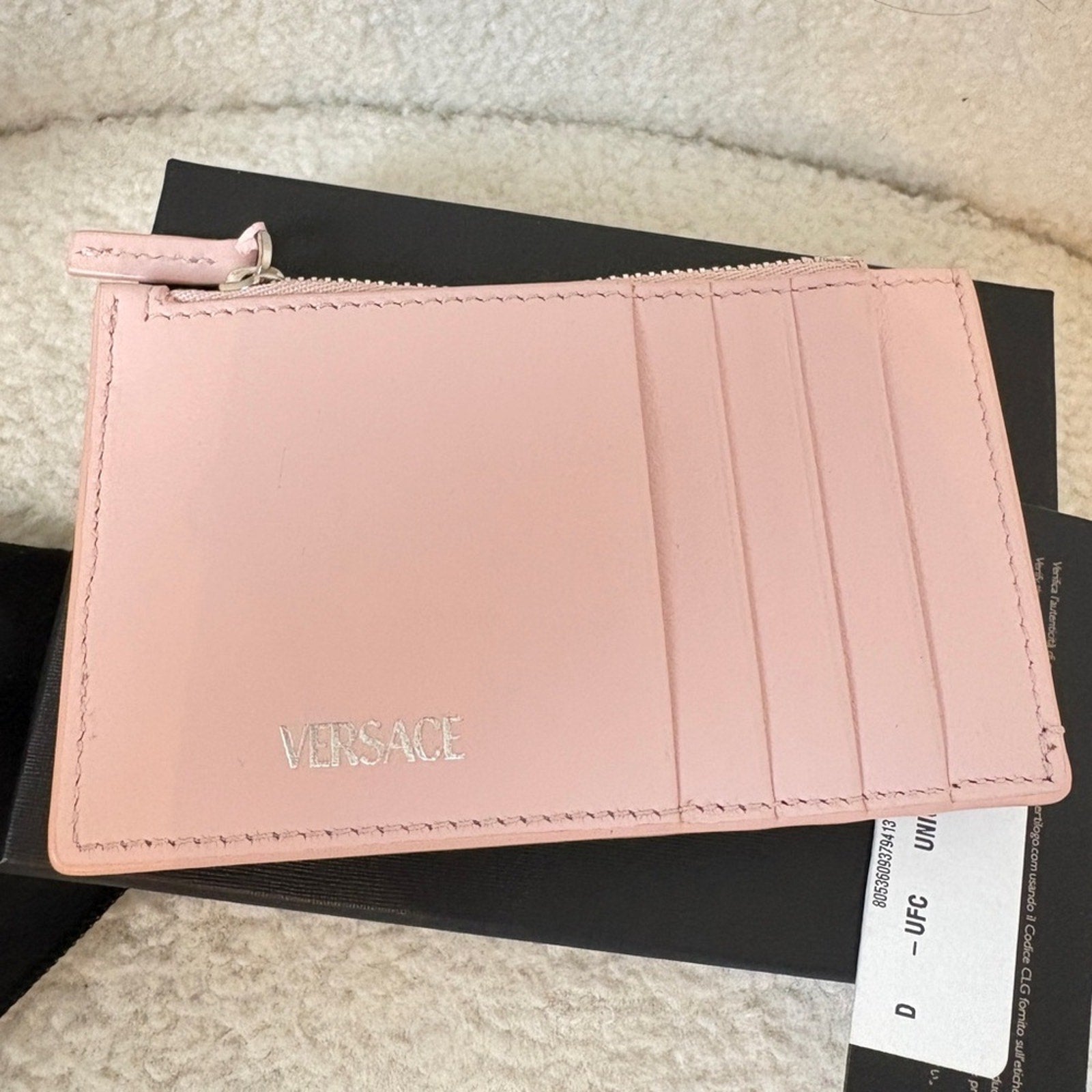Versace Medusa baby Pink Wallet