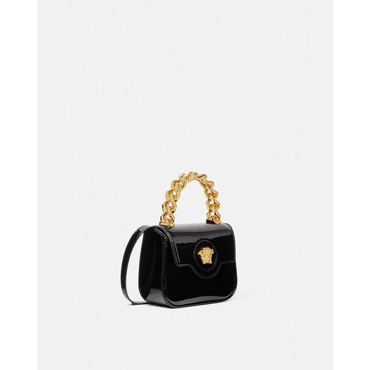 Versace Black and Gold la Medusa Women's Bag