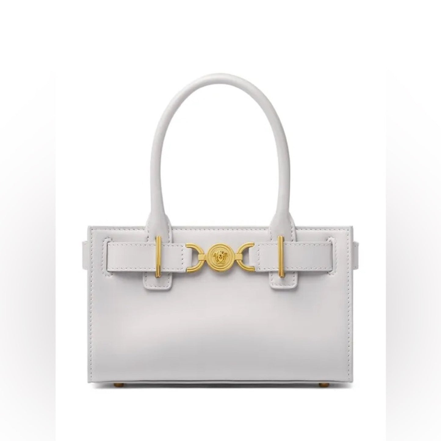 Versace Gray small Medusa '95 tote bag NWT