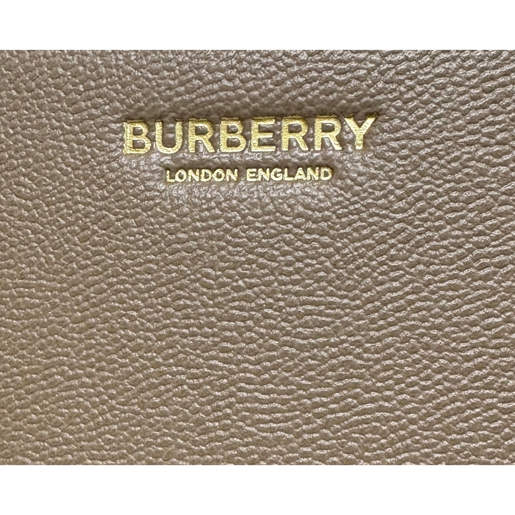 Burberry beige banwell with Signature Check Pattern