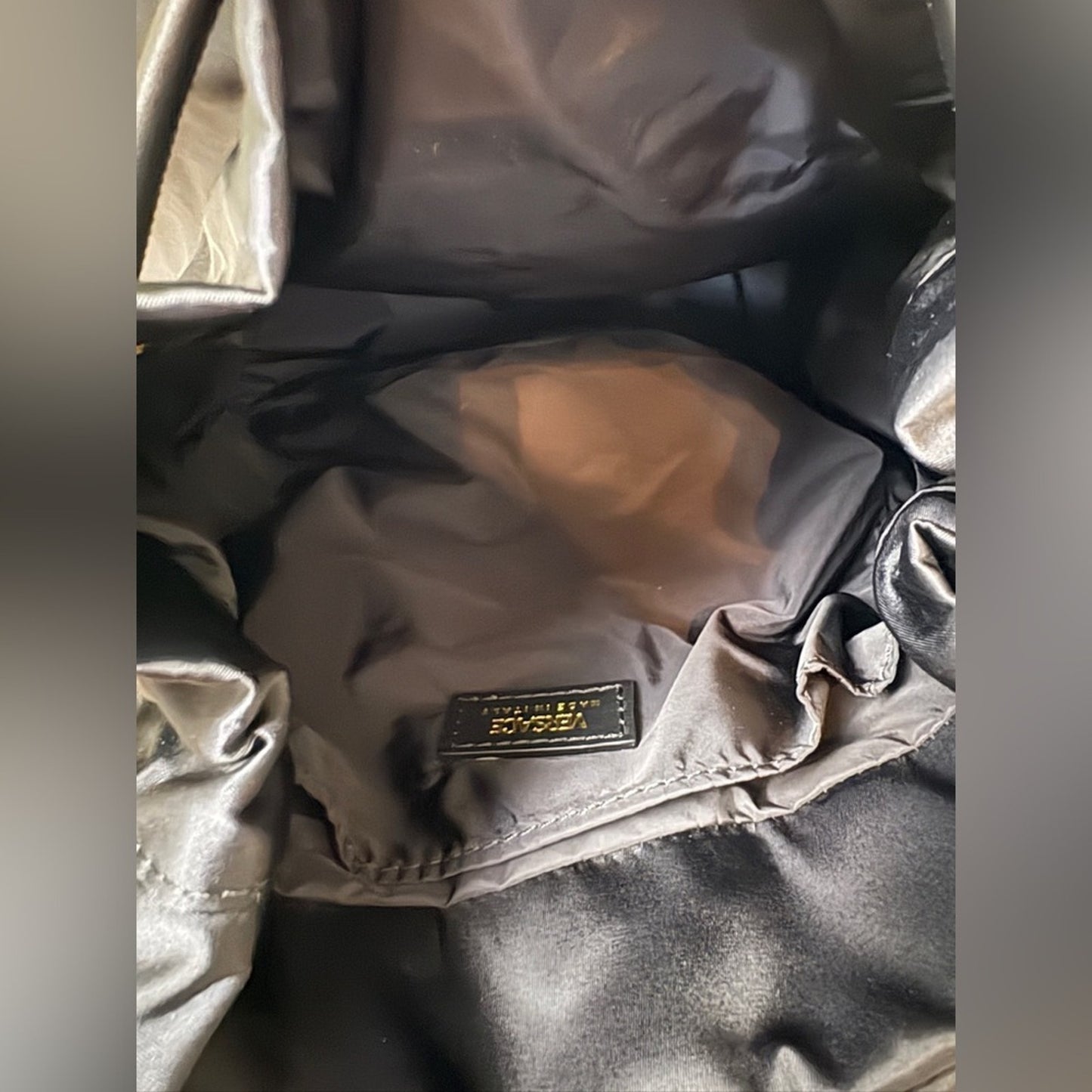 Versace Black Medusa Backpack