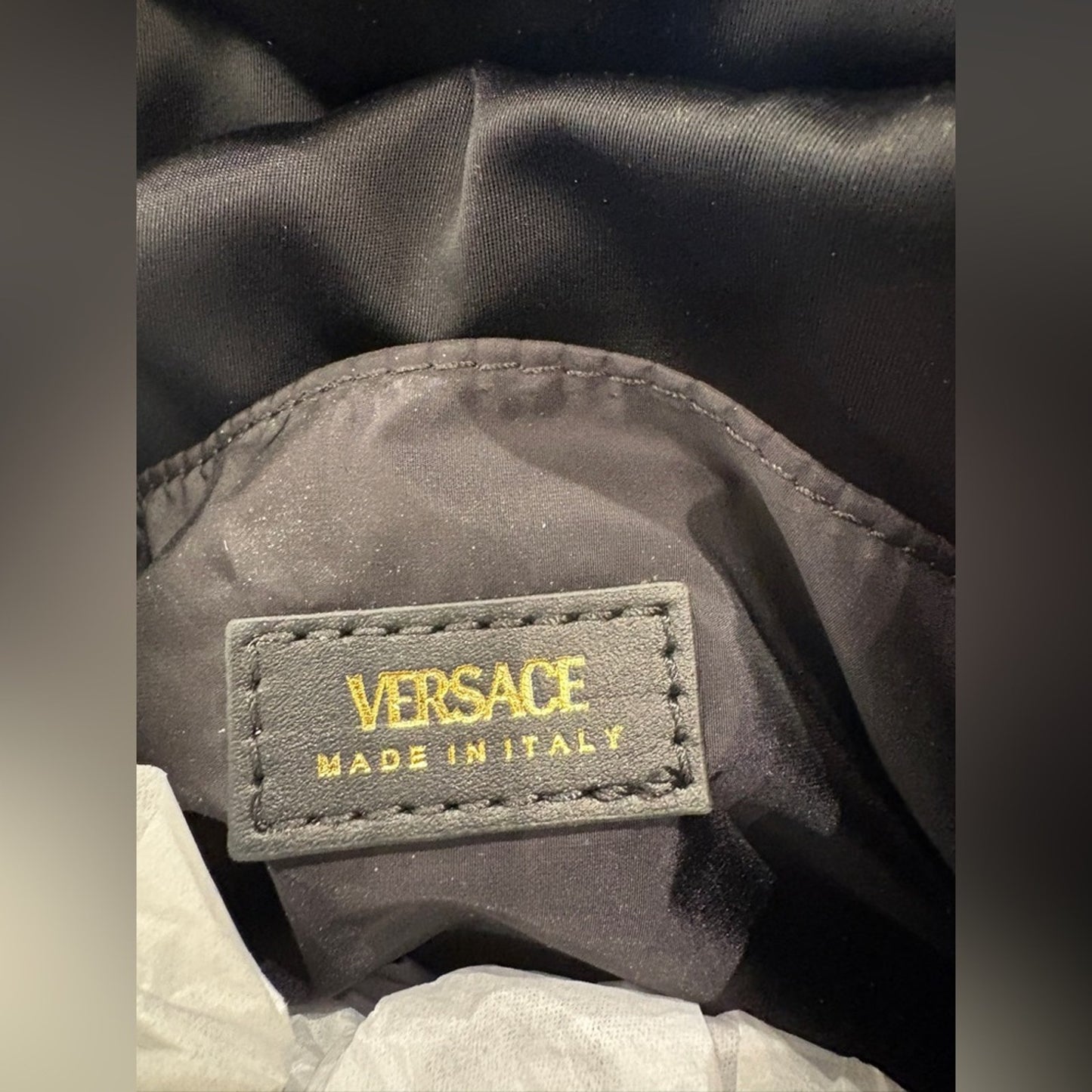 Versace Black Medusa Backpack