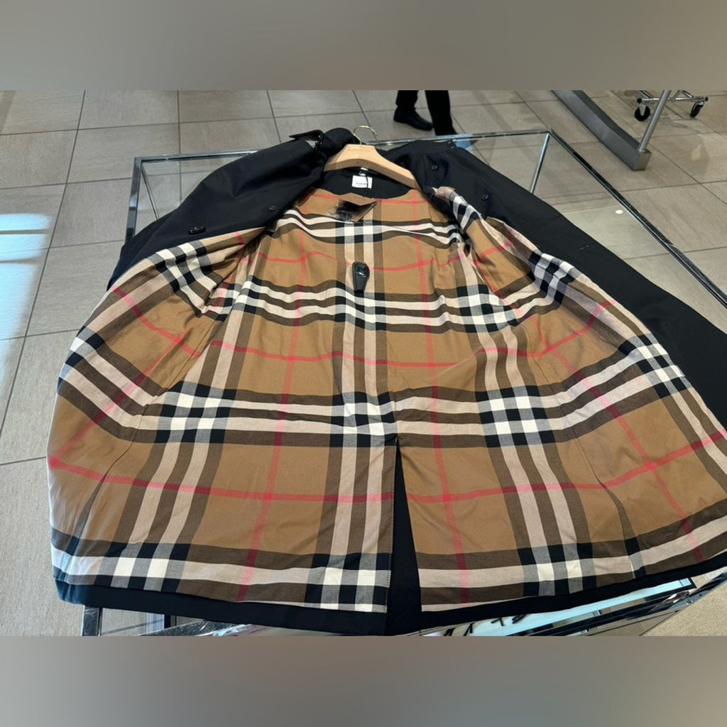 Burberry classic Hillington black Stylish Trench Coat