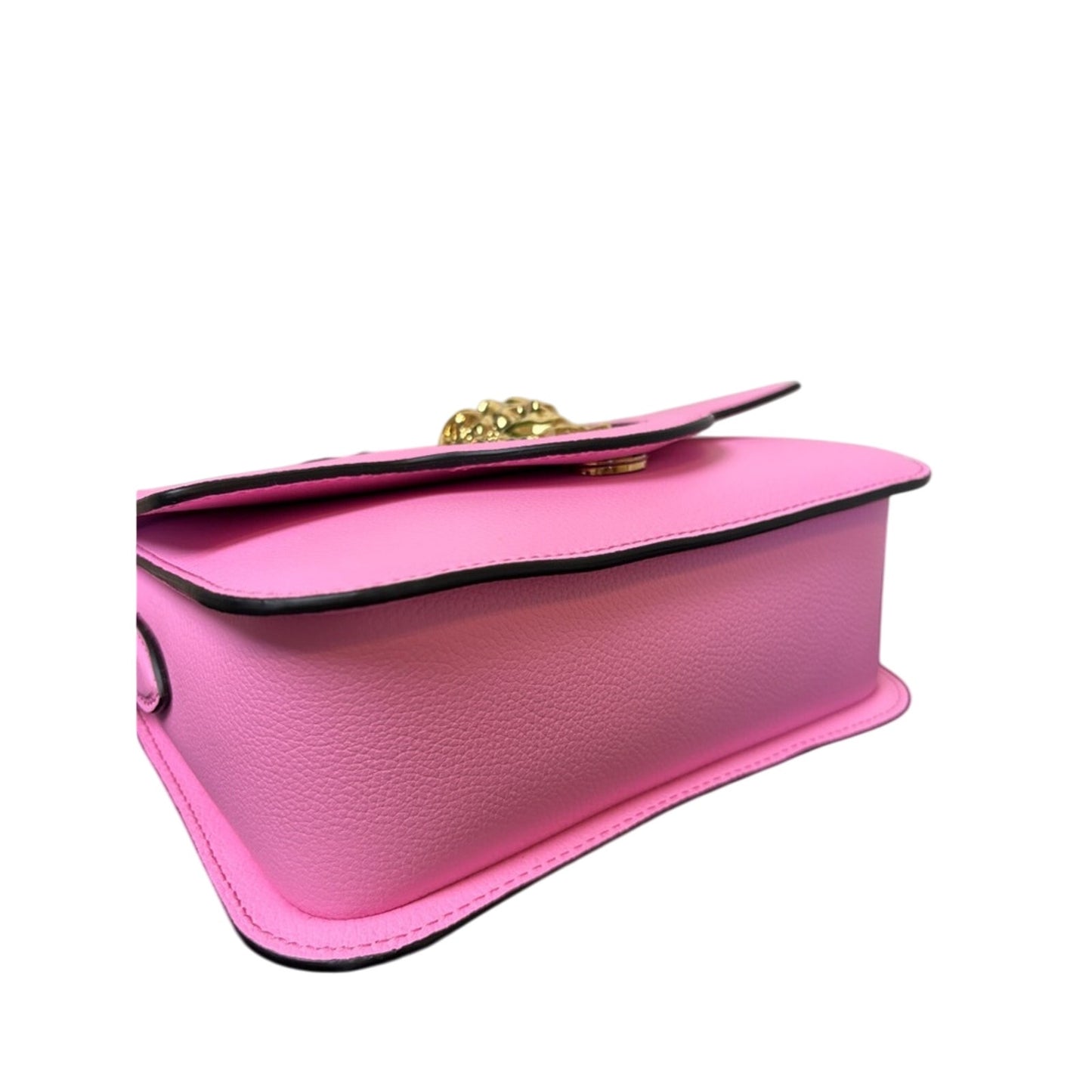 Versace Pink la Medusa Crossbody Bag with Gold Hardware NWT