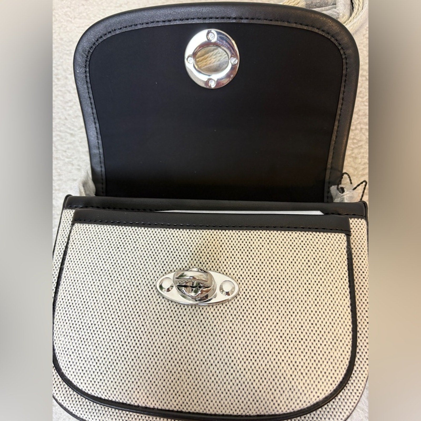Marc Jacobs Turnlock Logo Crossbody Bag small