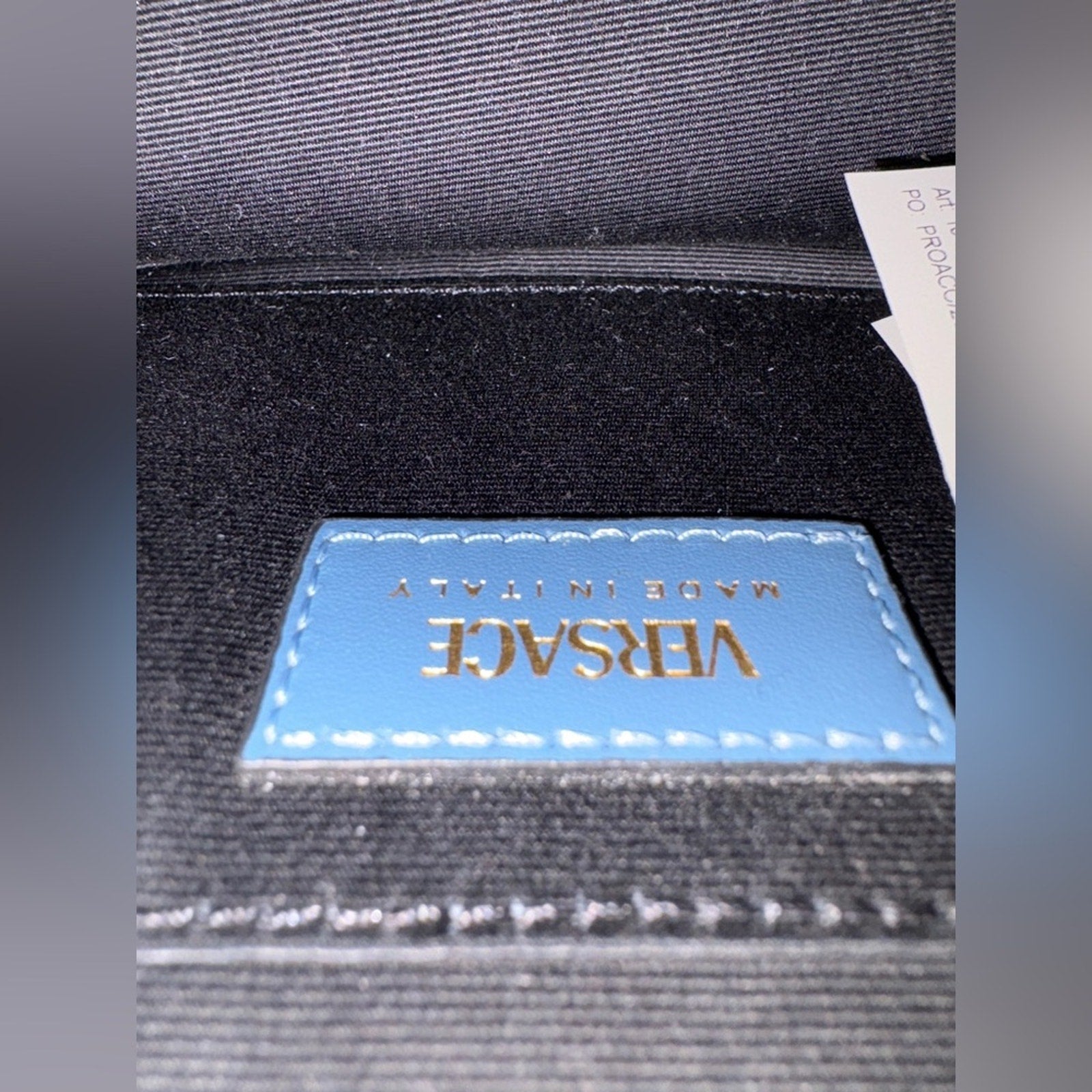 Versace fabric Medusa chain bag medium