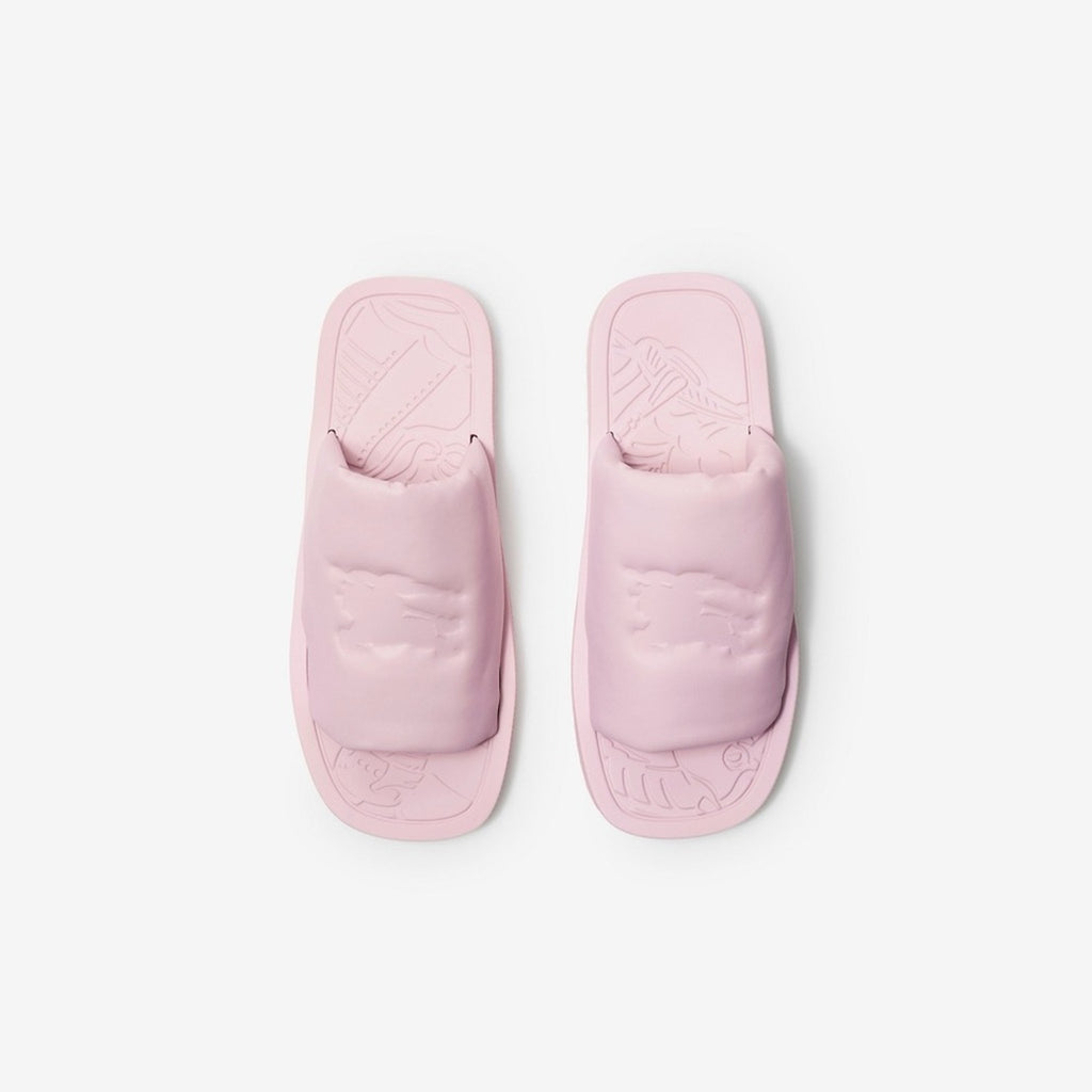 Burberry women’s ekd lambskin slides