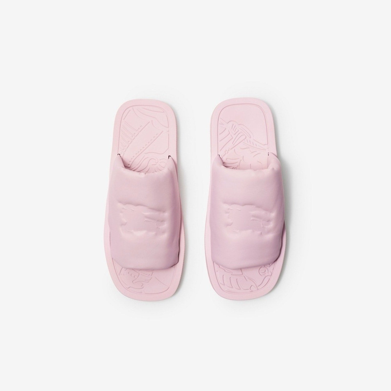 Burberry women’s ekd lambskin slides
