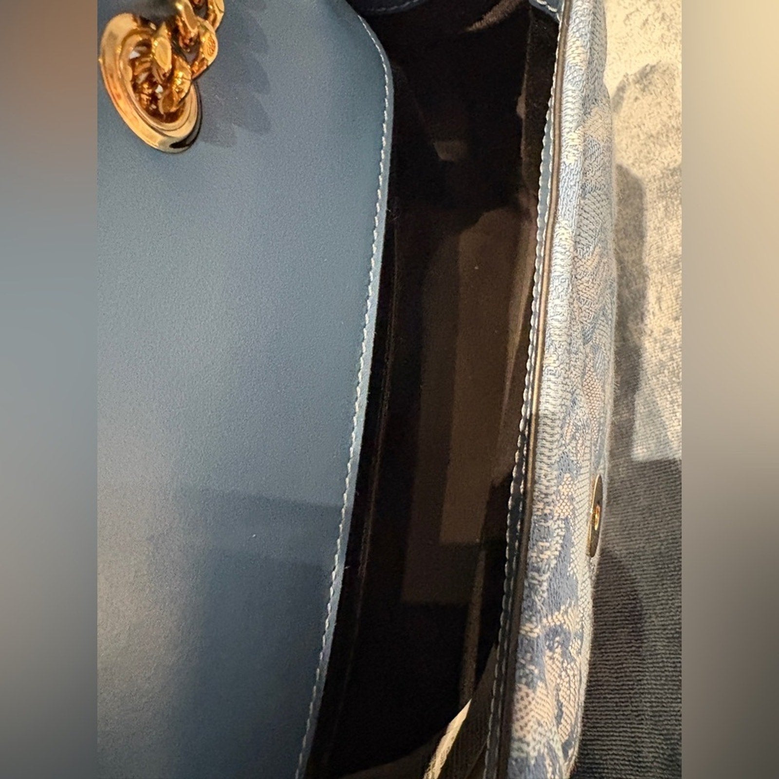 Versace fabric Medusa chain bag medium