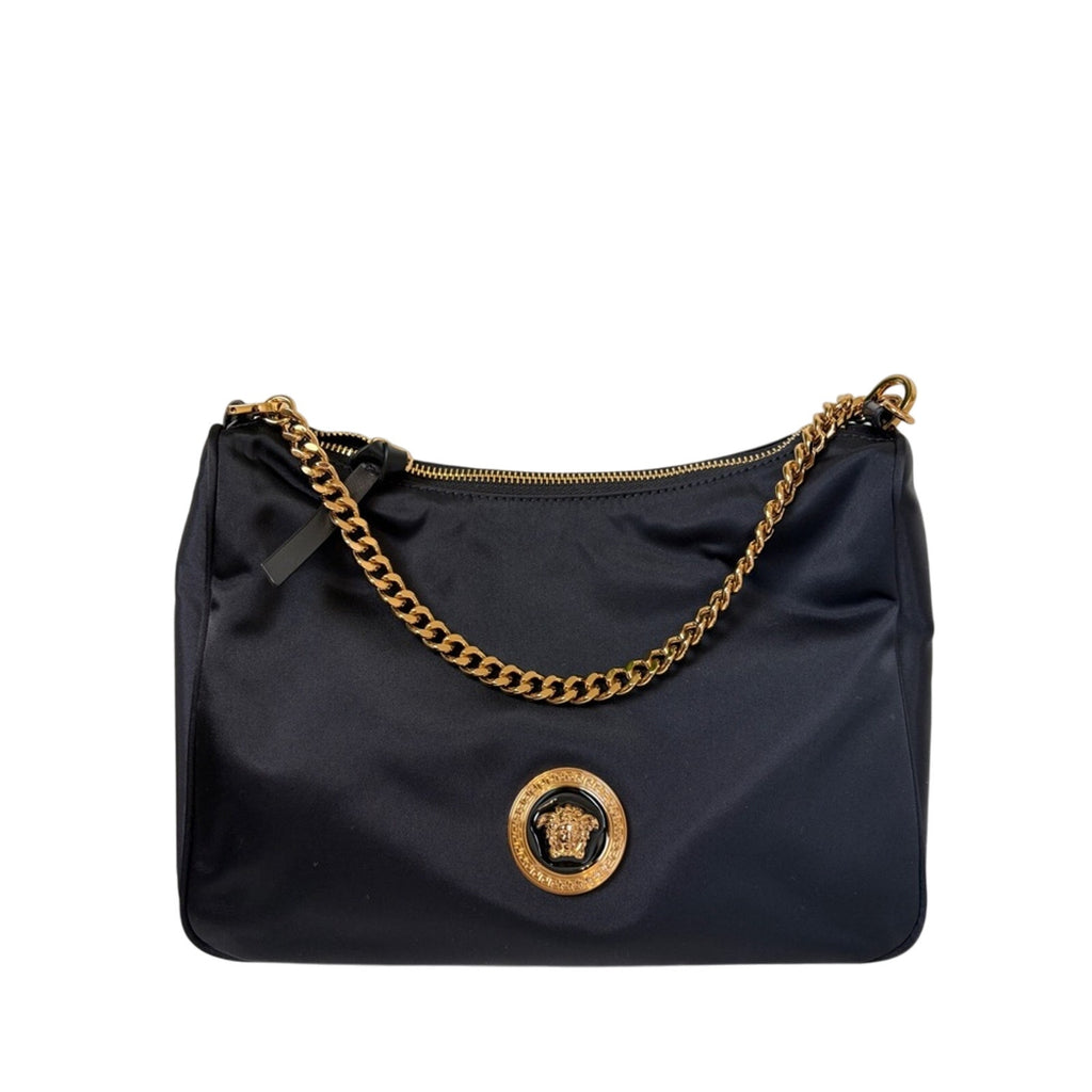 Versace Medusa Black and Gold Women's crossbody/shoulder bag