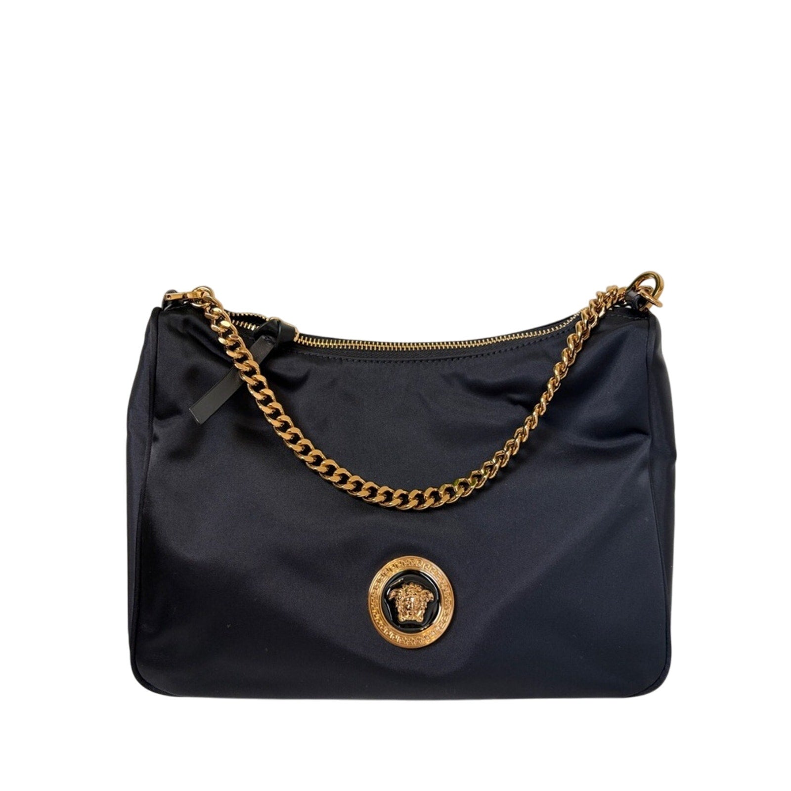 Versace Medusa Black and Gold Women's crossbody/shoulder bag