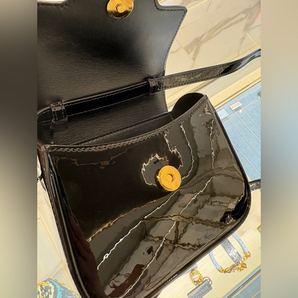 Versace Black and Gold la Medusa Women's Bag