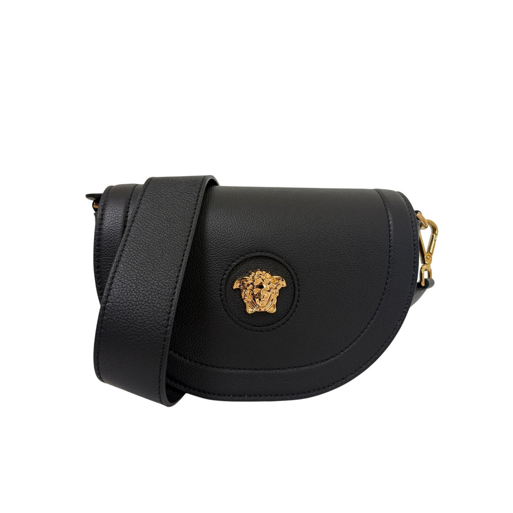 Versace Black la Medusa saddle bag BLACK