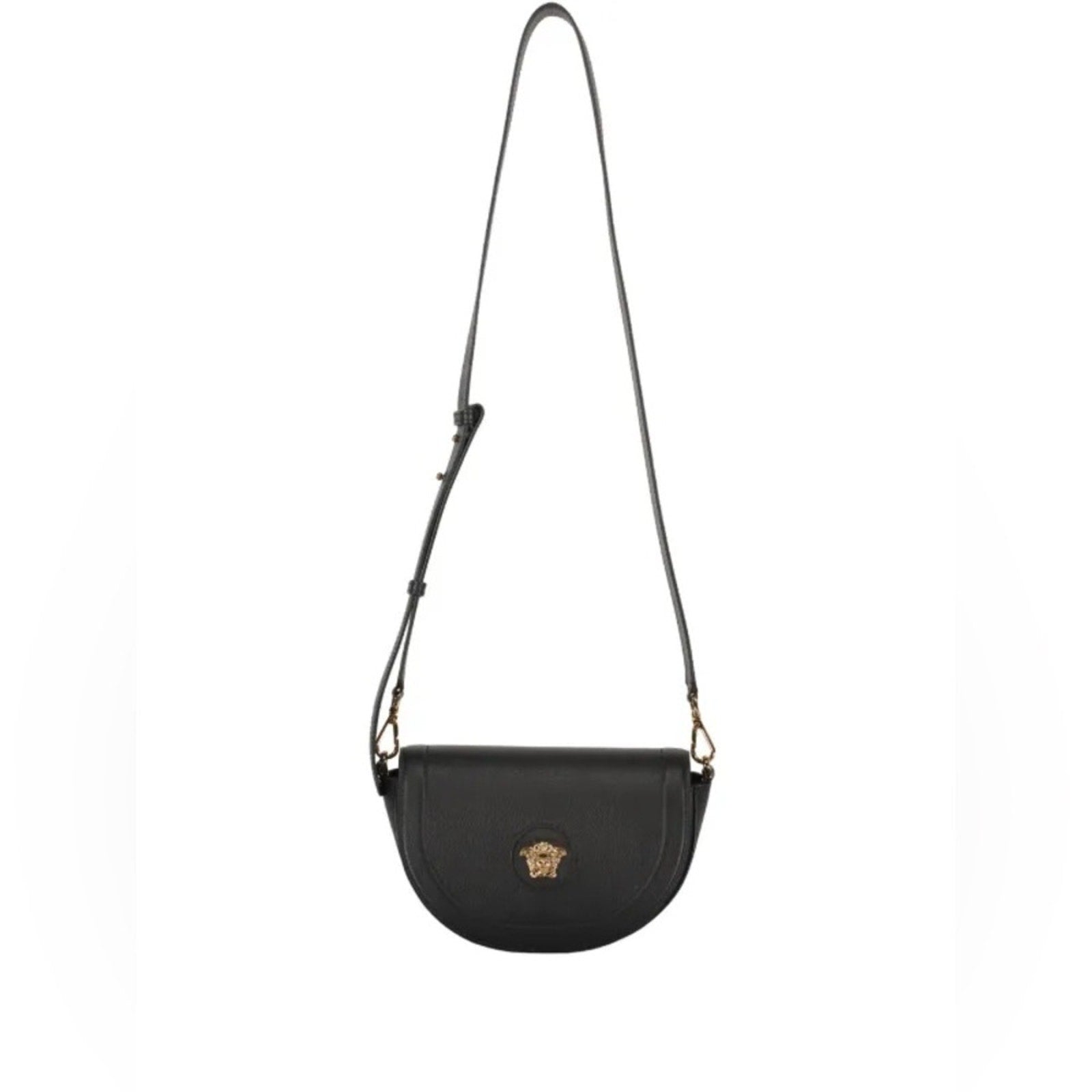 Versace Black la Medusa saddle bag BLACK