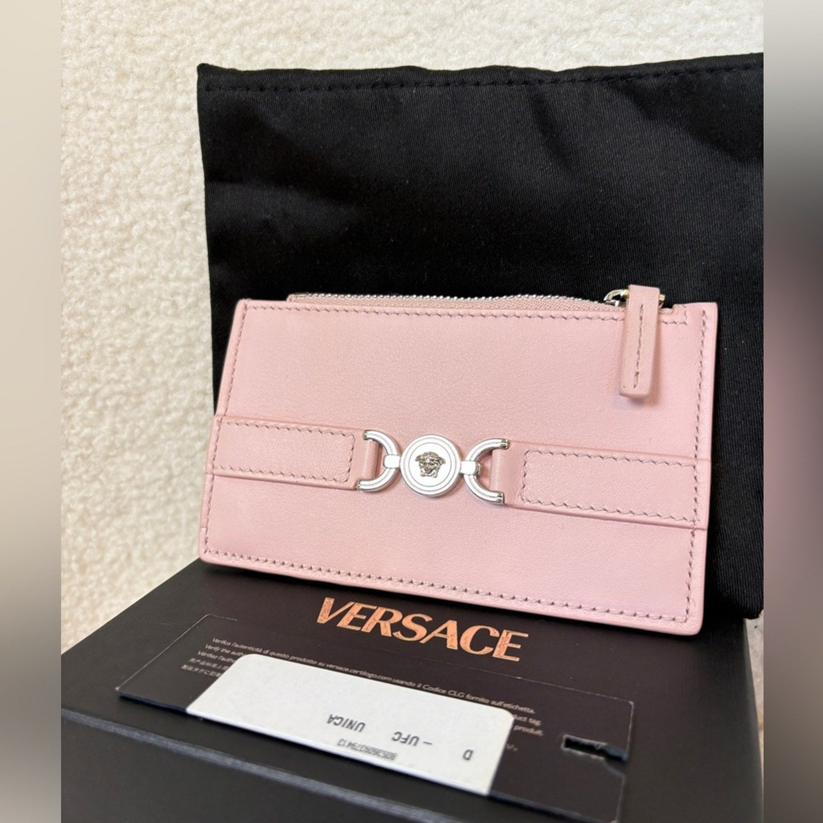 Versace Medusa baby Pink Wallet