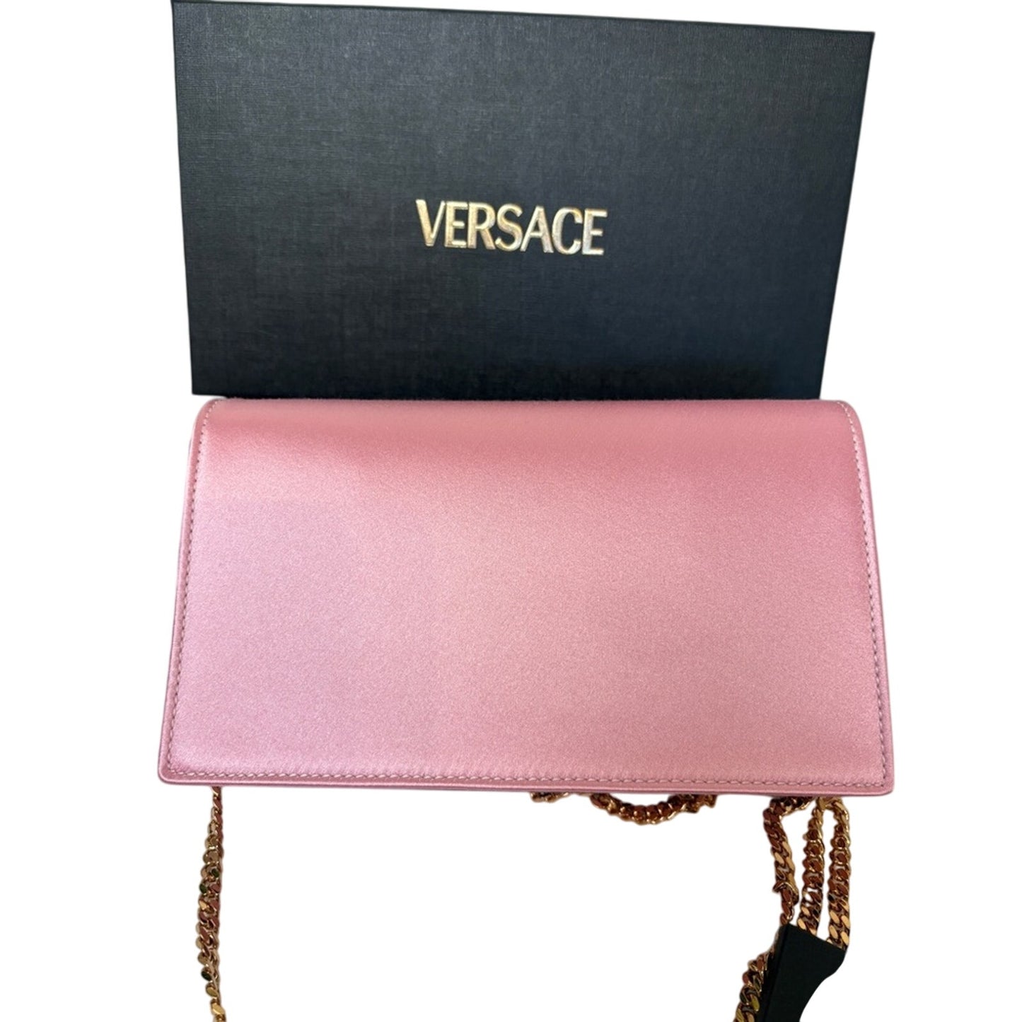 Versace Pochette Donna Raso Rosa/Rosa Tenue