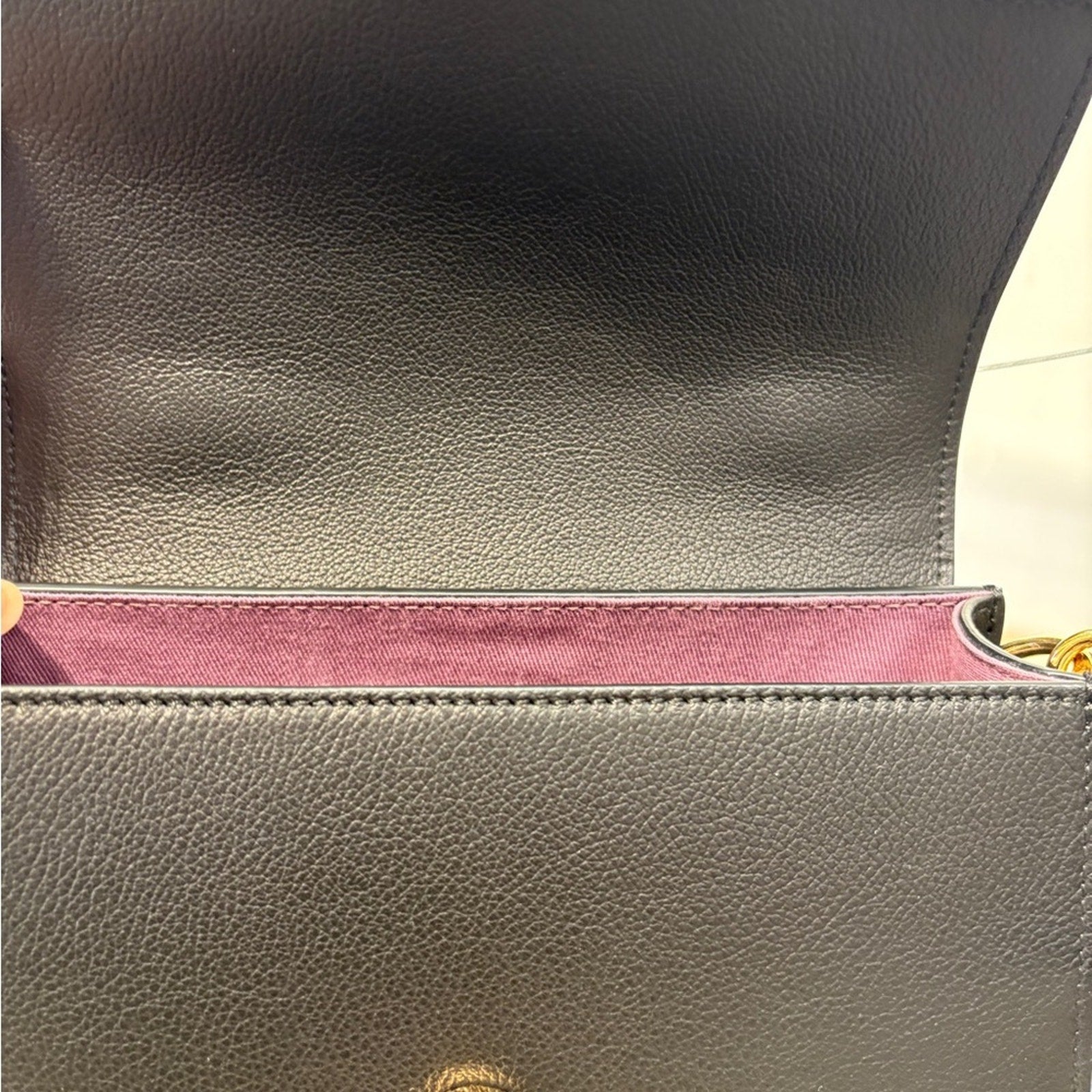 Versace La Medusa Top Handle Crossbody Bag Black NWT