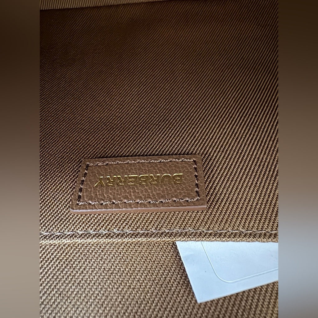 Burberry Checkered Crossbody camera Bag beige small