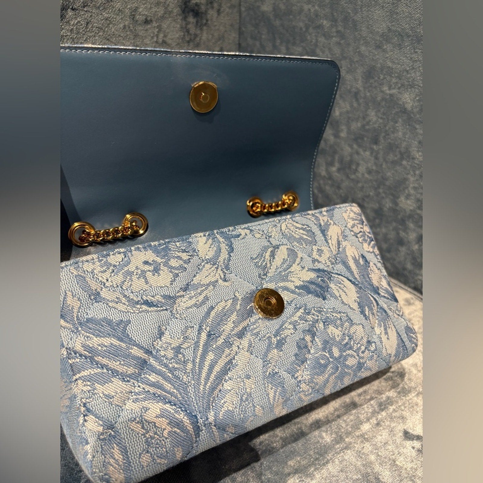 Versace fabric Medusa chain bag medium