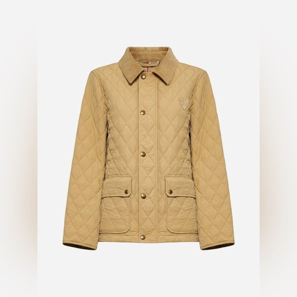 Burberry quilted puffer jacket Beige