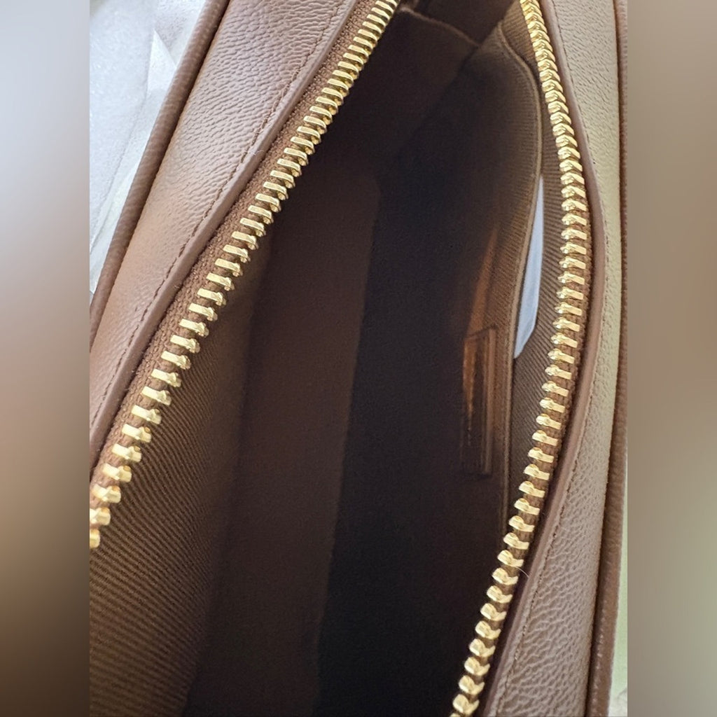 Burberry Checkered Crossbody camera Bag beige small