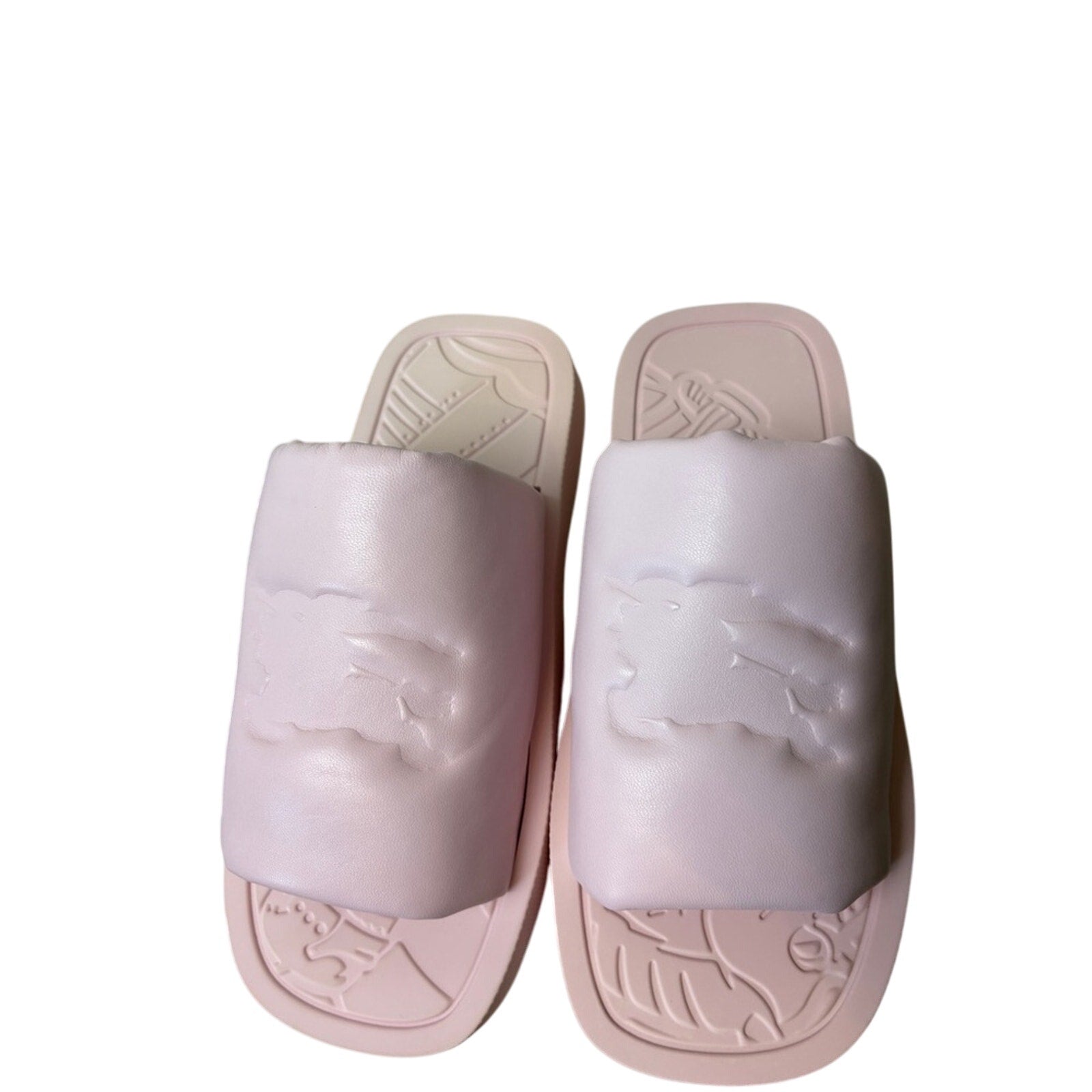 Burberry women’s ekd lambskin slides