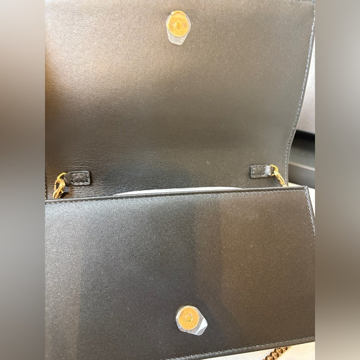Versace Clutches Women Satin Black