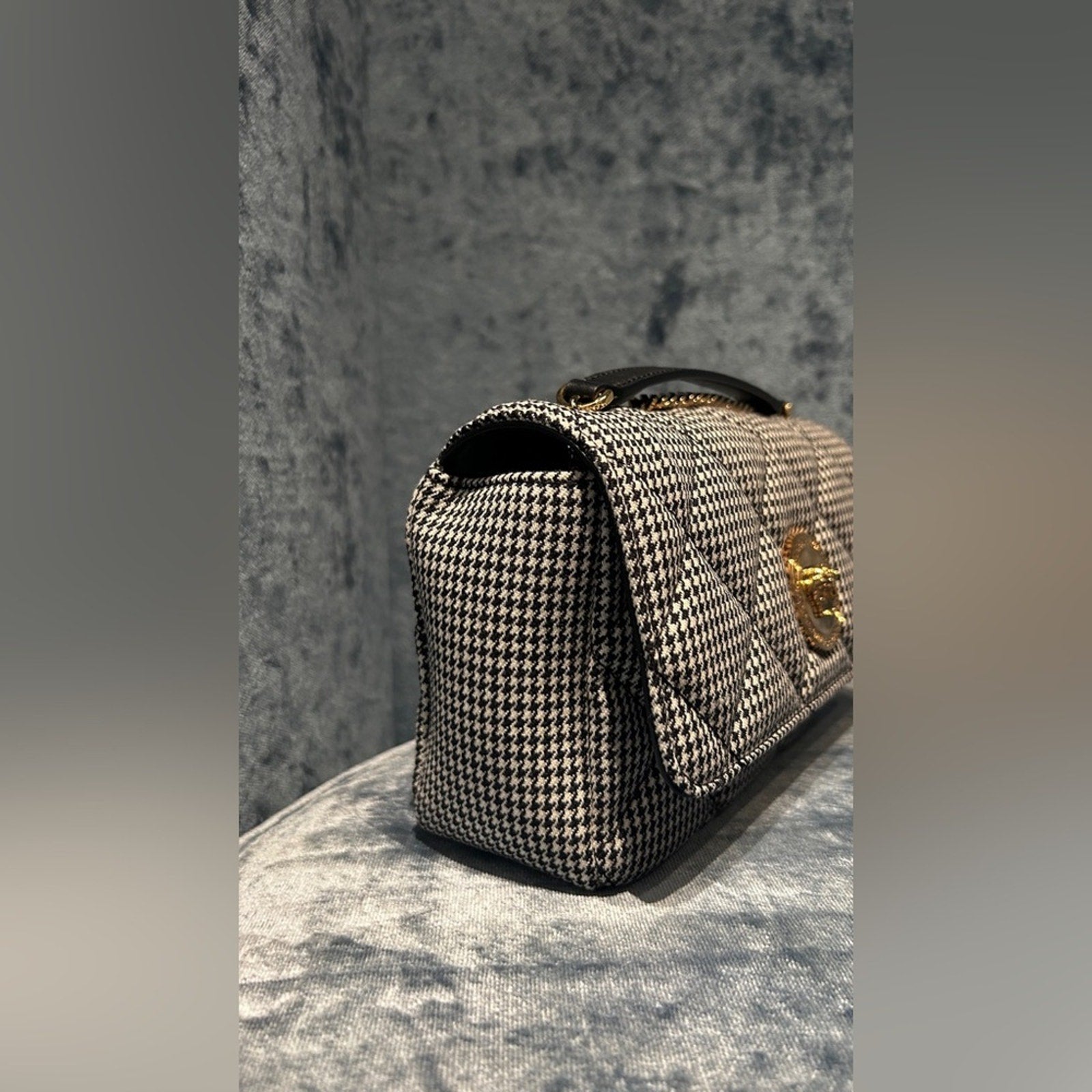 Versace Medusa Black and Gold Women's Bag NWT