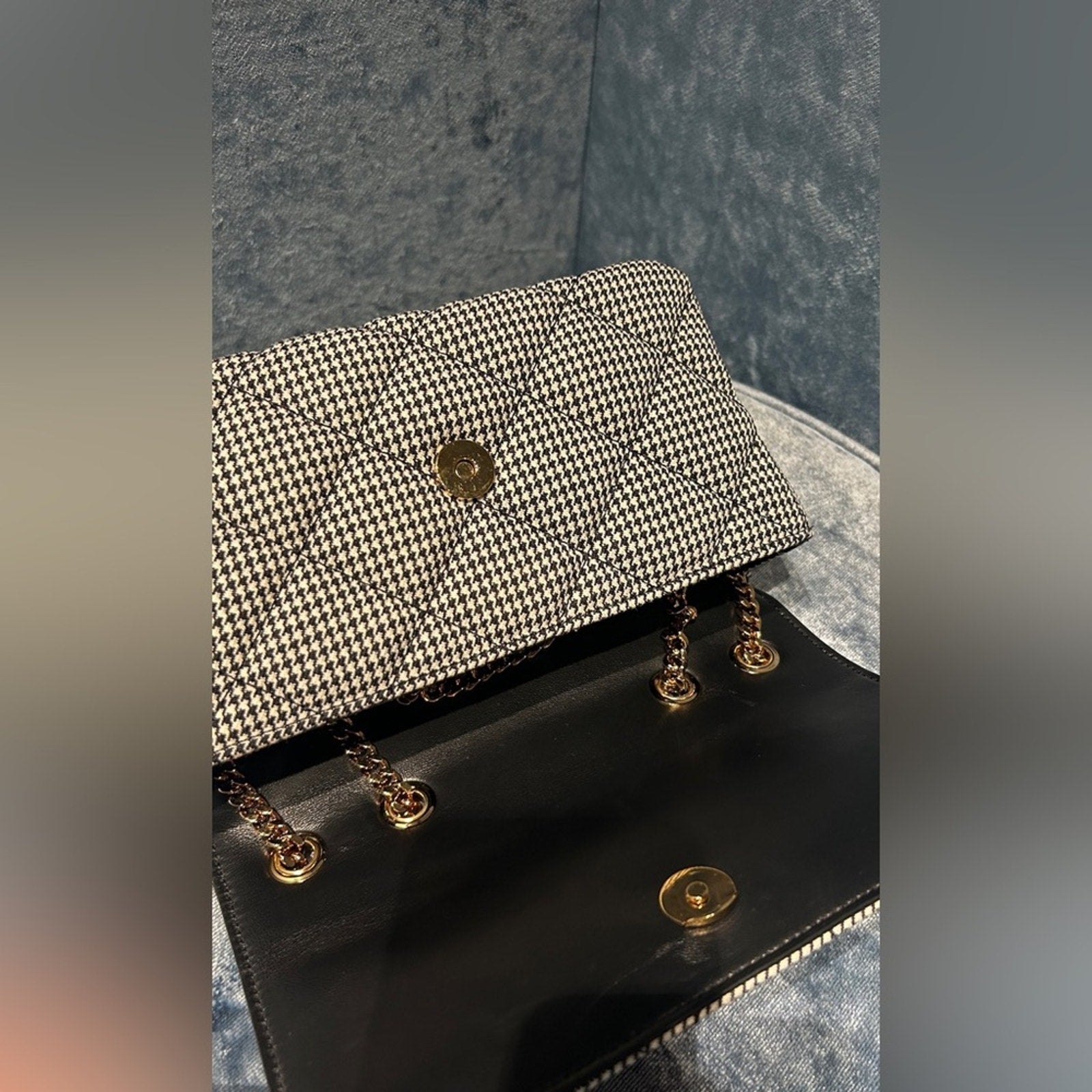 Versace Medusa Black and Gold Women's Bag NWT
