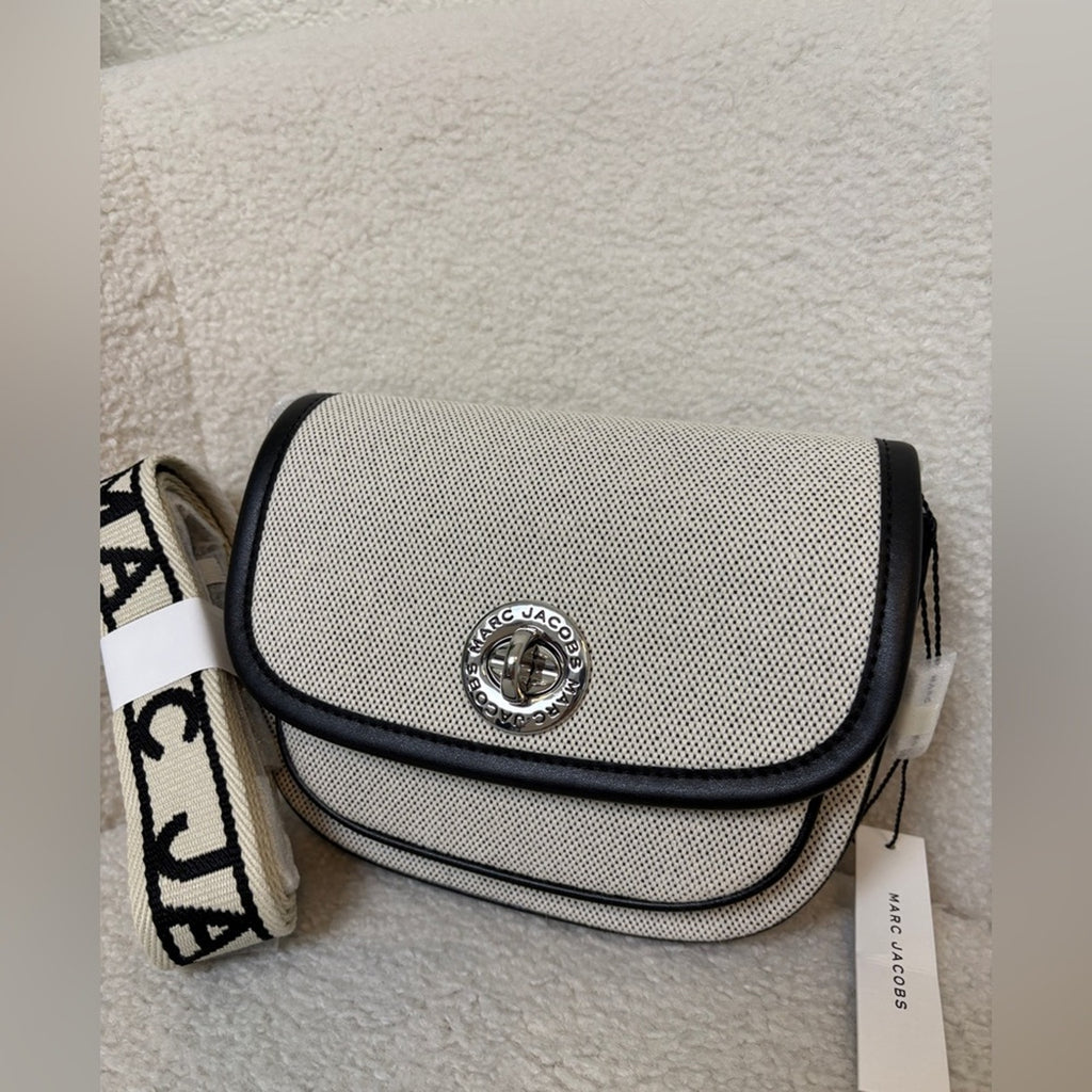 Marc Jacobs Turnlock Logo Crossbody Bag small