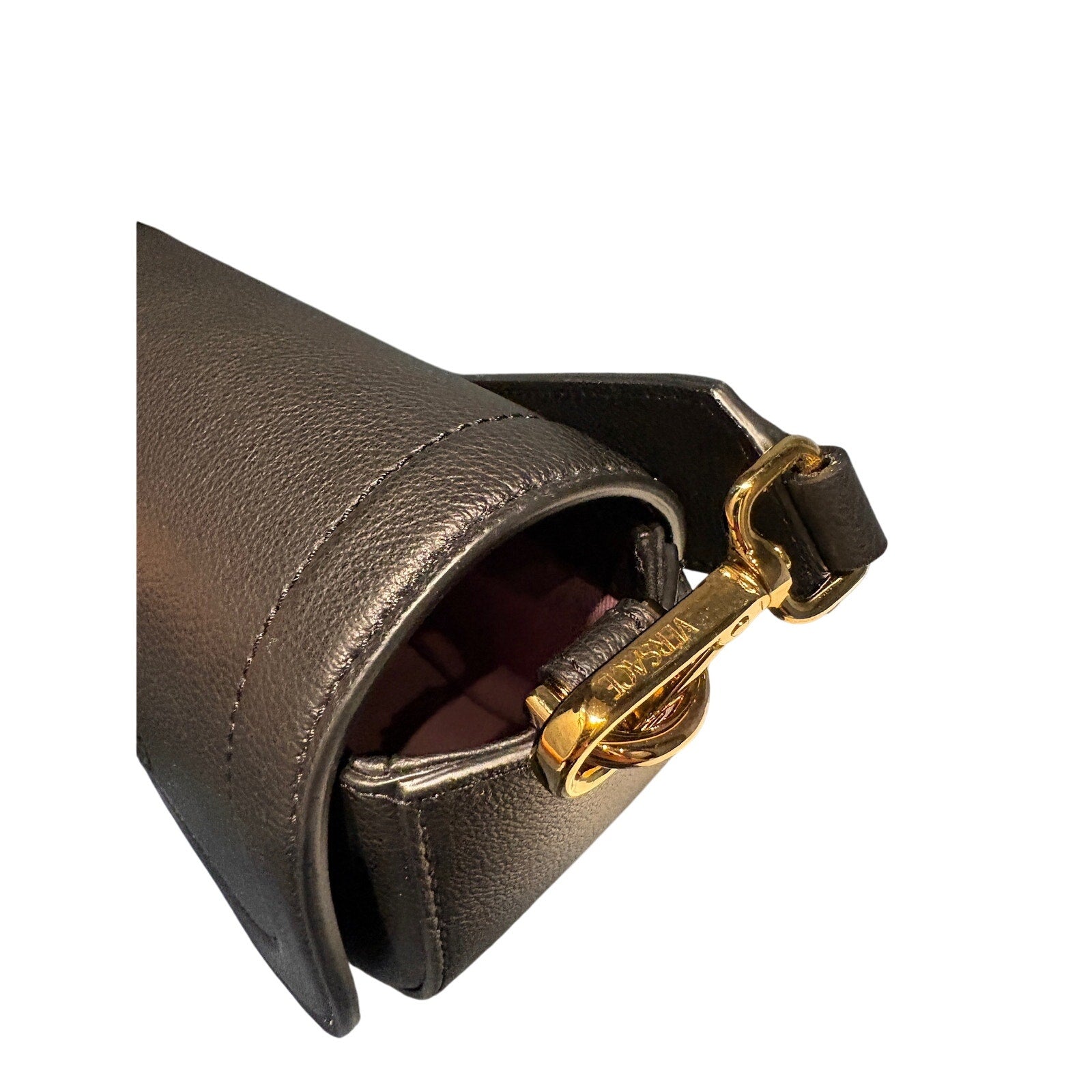 Versace Black la Medusa saddle bag BLACK