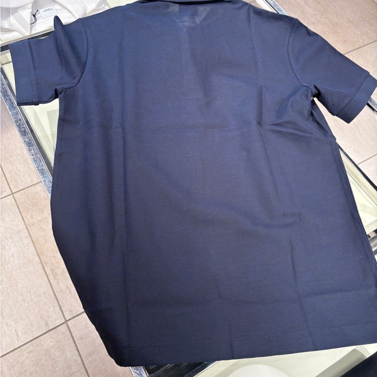 Burberry men’s polo navy