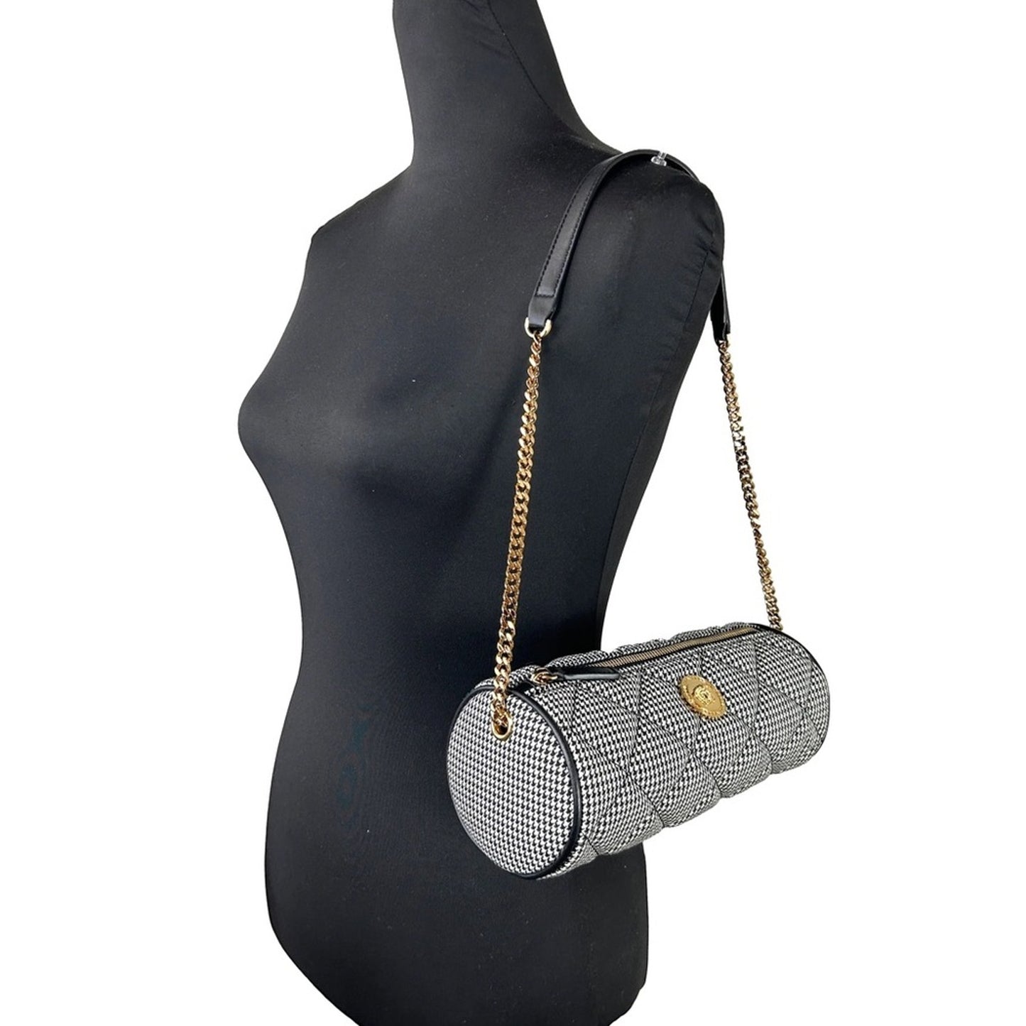 Versace Medusa Quilted Crossbody Sling Bag